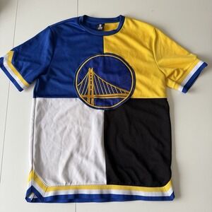 Golden State Warriors NBA Steph Curry Color Block Shooting Jersey Size‎ Medium